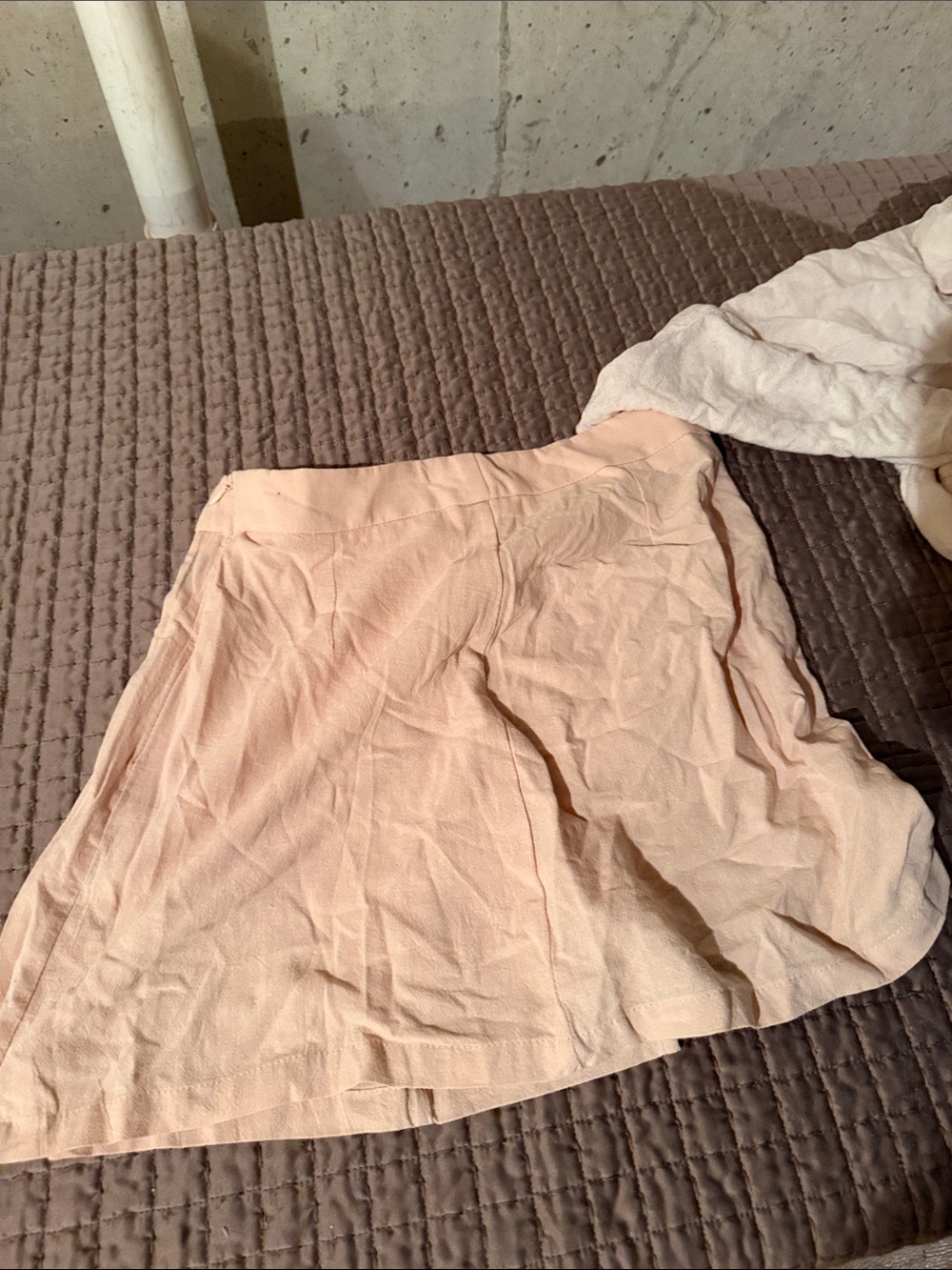 Light Pink A-Line Women's Skirt